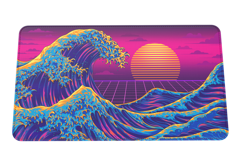 Great Neon Wave 14x24" Playmat