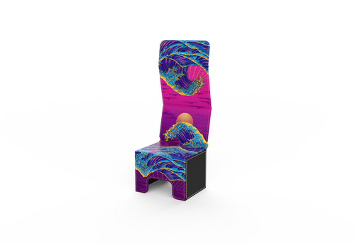 Great Neon Wave Vault Deckbox
