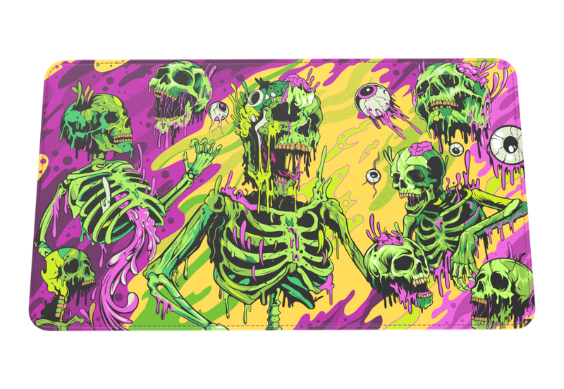 Melting Skulls 14x24"
