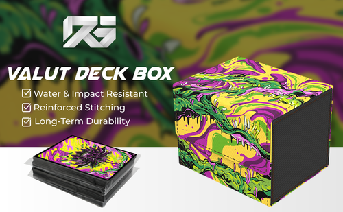 Melting Black Lotus Vault Deckbox