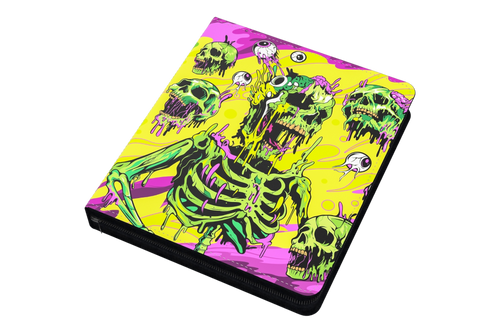 Melting Skulls 480 Card Binder