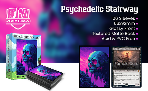 Pixel Art Series (Psychedelic Stairway)