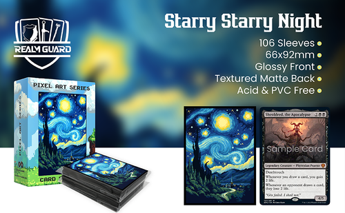 Pixel Art Series (Starry Night)