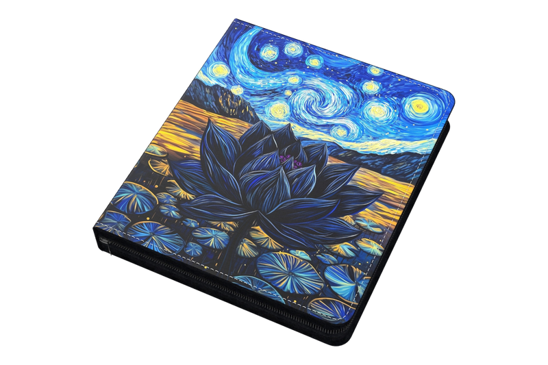 Starry Black Lotus 480 Card Binder