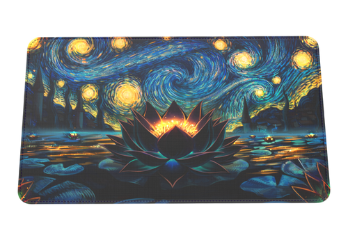 Starry Black Lotus 14X24"