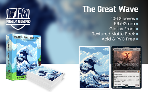 Pixel Art Series (Great Wave)