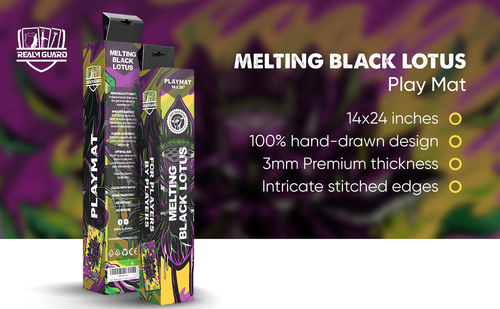 Melting Black Lotus 14x24"