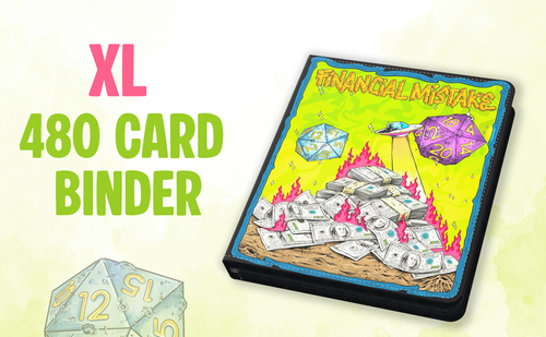 Financial Mistake 480 Card Binder