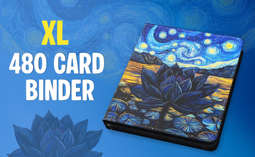 Starry Black Lotus 480 Card Binder