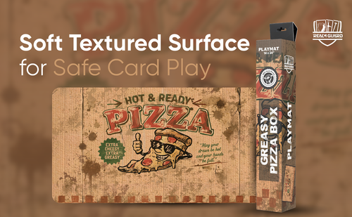 Greasy Pizza Box 14x24" Playmat