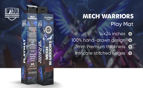 Mech Warriors 14x24" Playmat